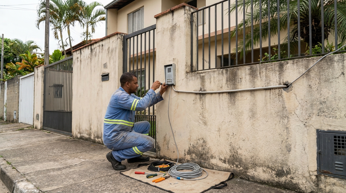 Instalacao de video porteiro em Recife‑PE